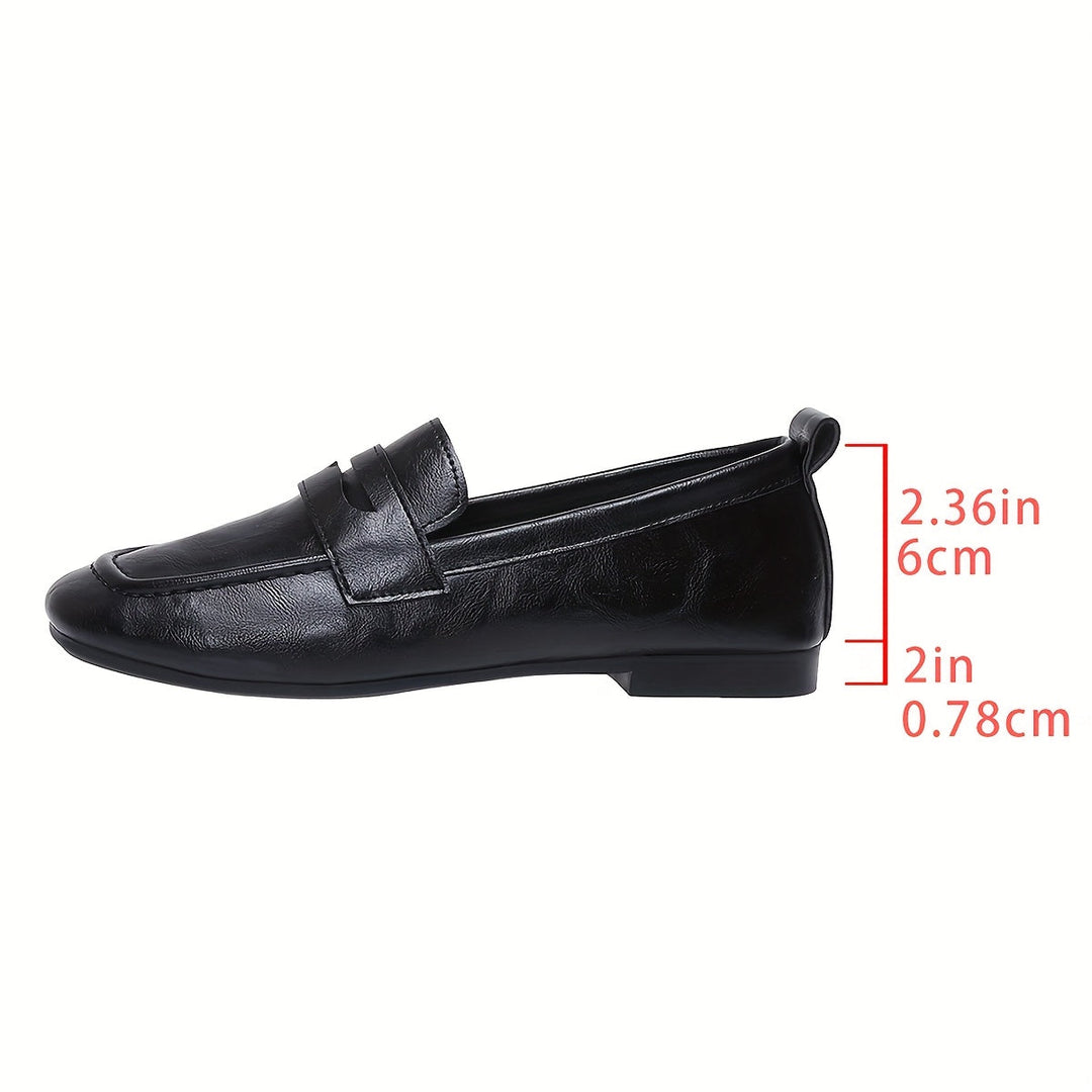 Ottilie™ | Square-Toe Penny Loafers