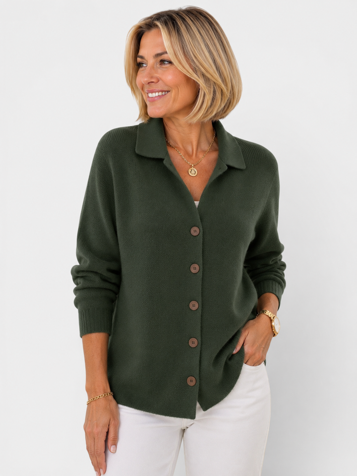 Olivia™ | Buttoned Knit Cardigan