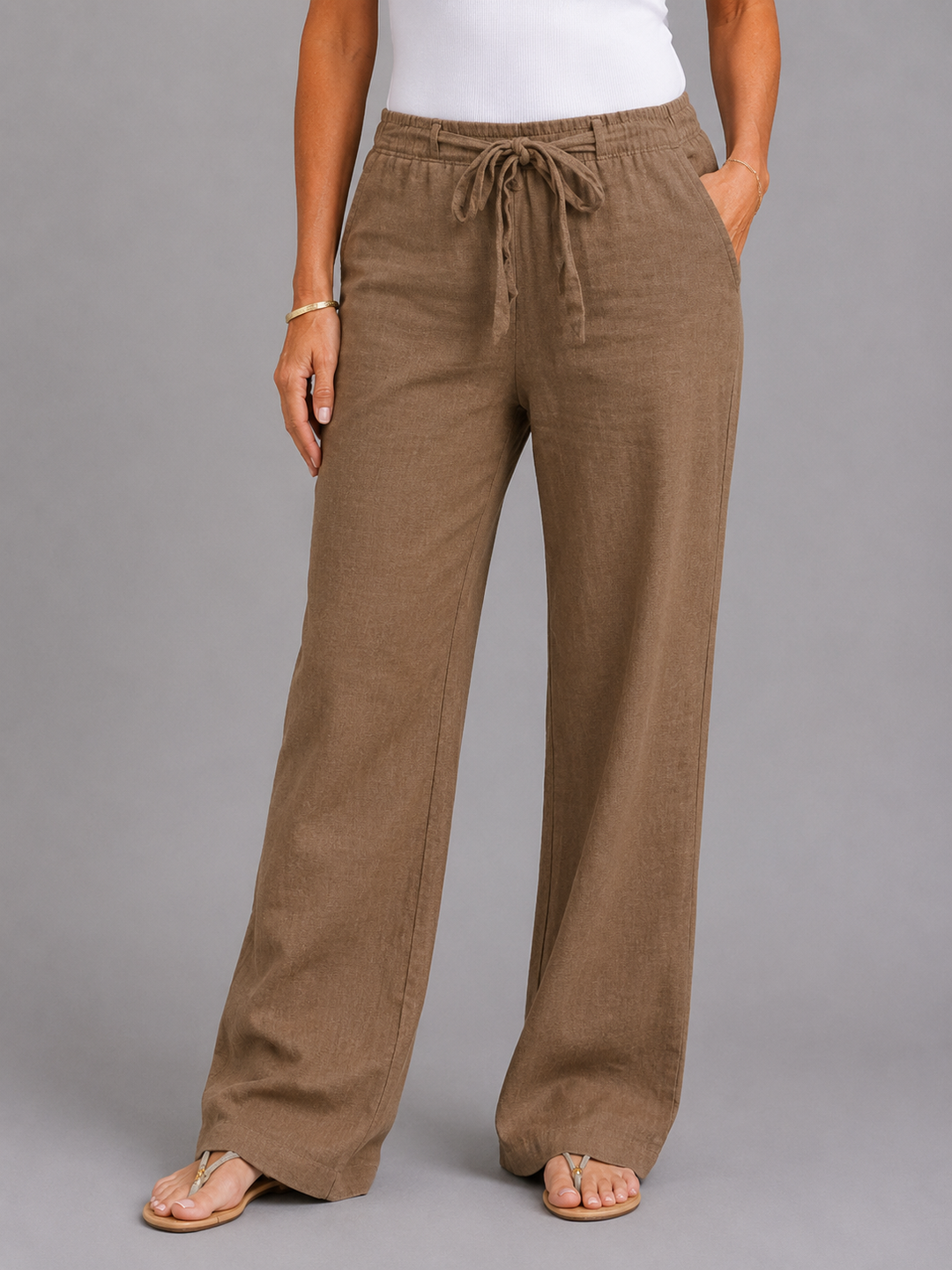 Harper™ | Relaxed Linen Blend Pants