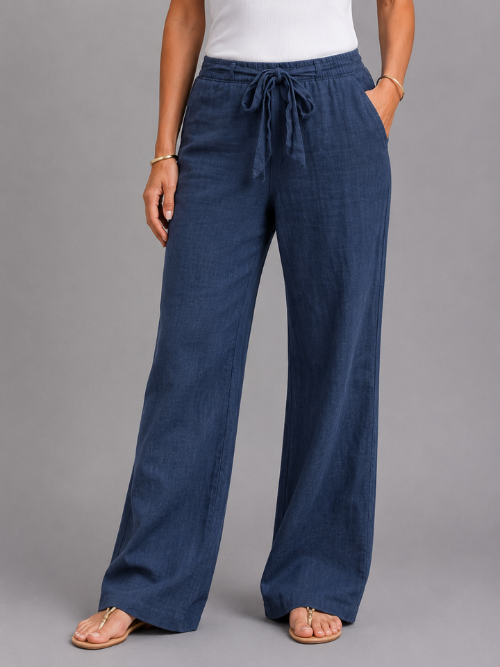 Harper™ | Relaxed Linen Blend Pants