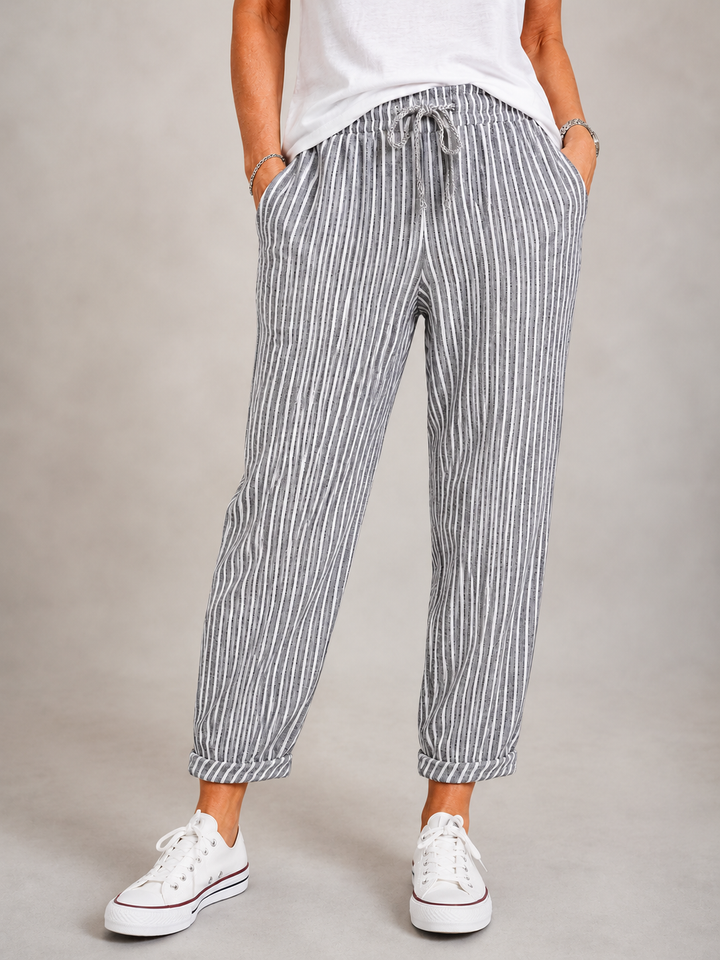 Isla™ | Relaxed Stripe Pants