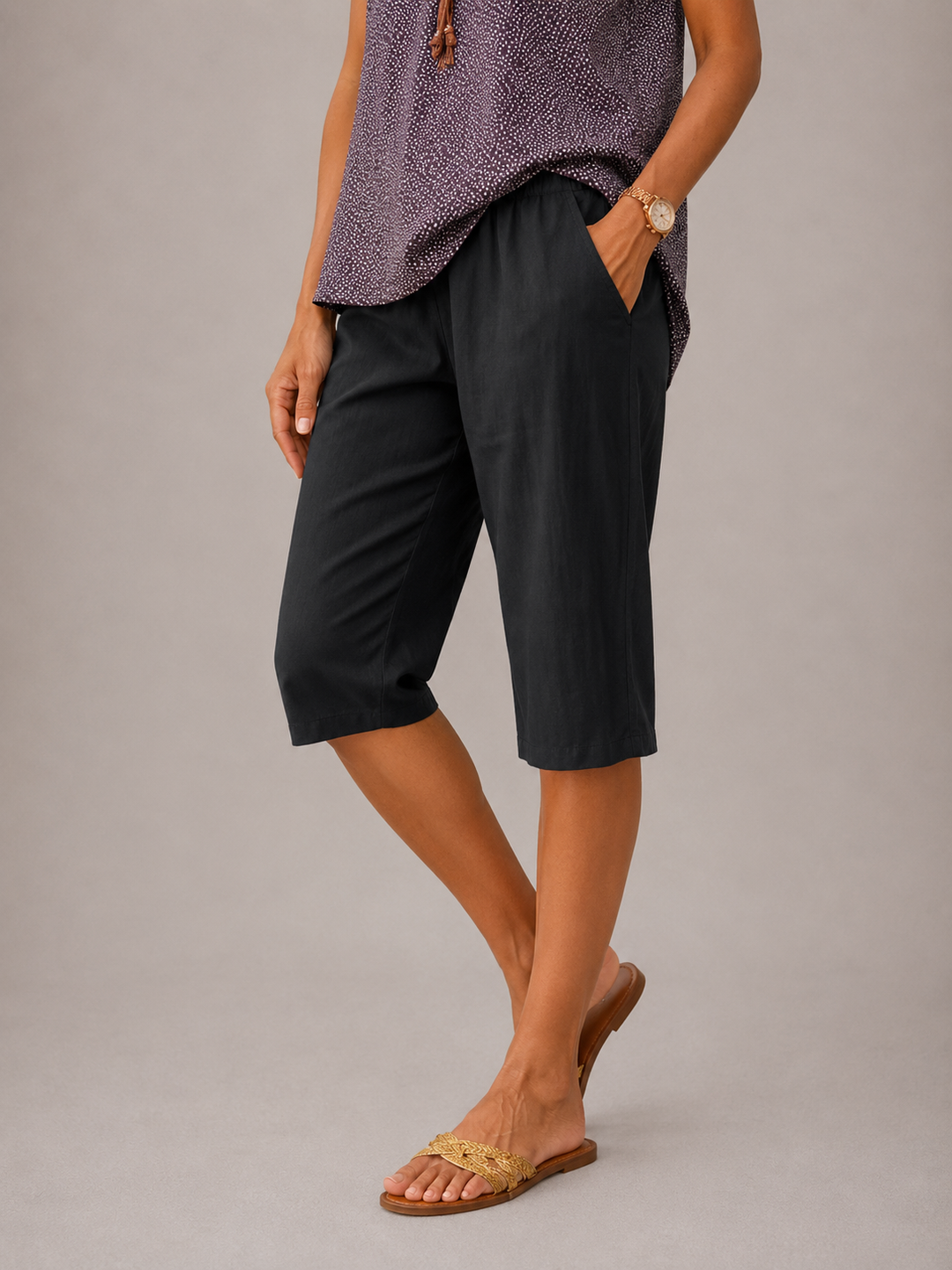 Emma™ | Classic Comfort Bermuda Shorts