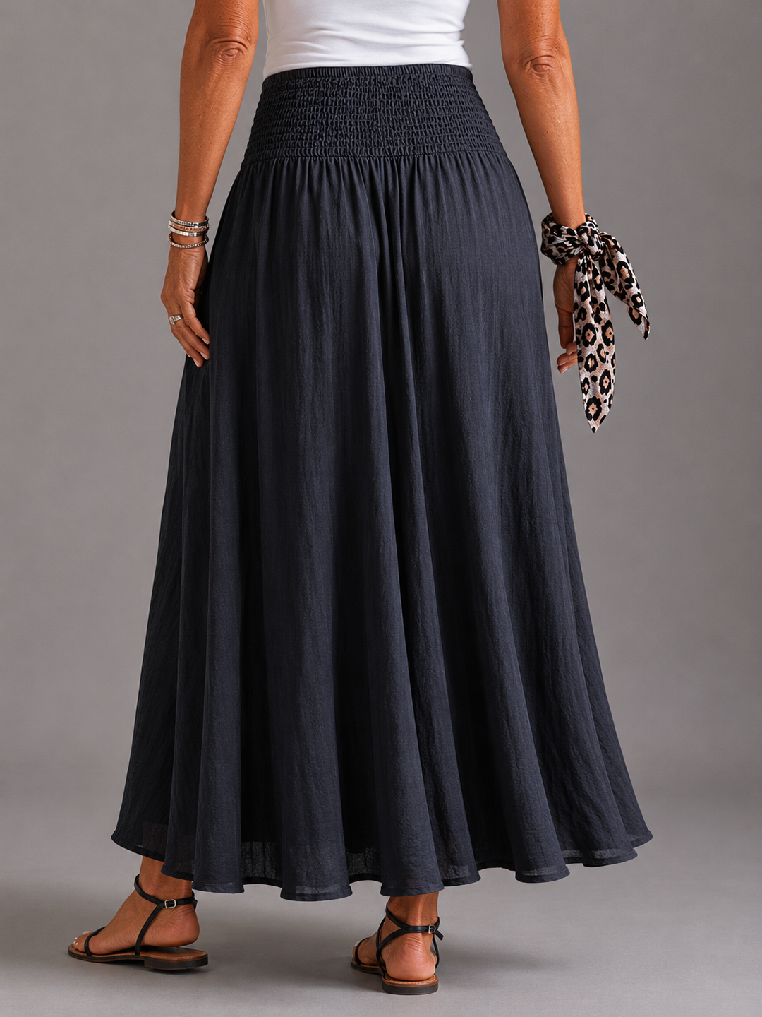 Elena™ | Flowy Maxi Skirt