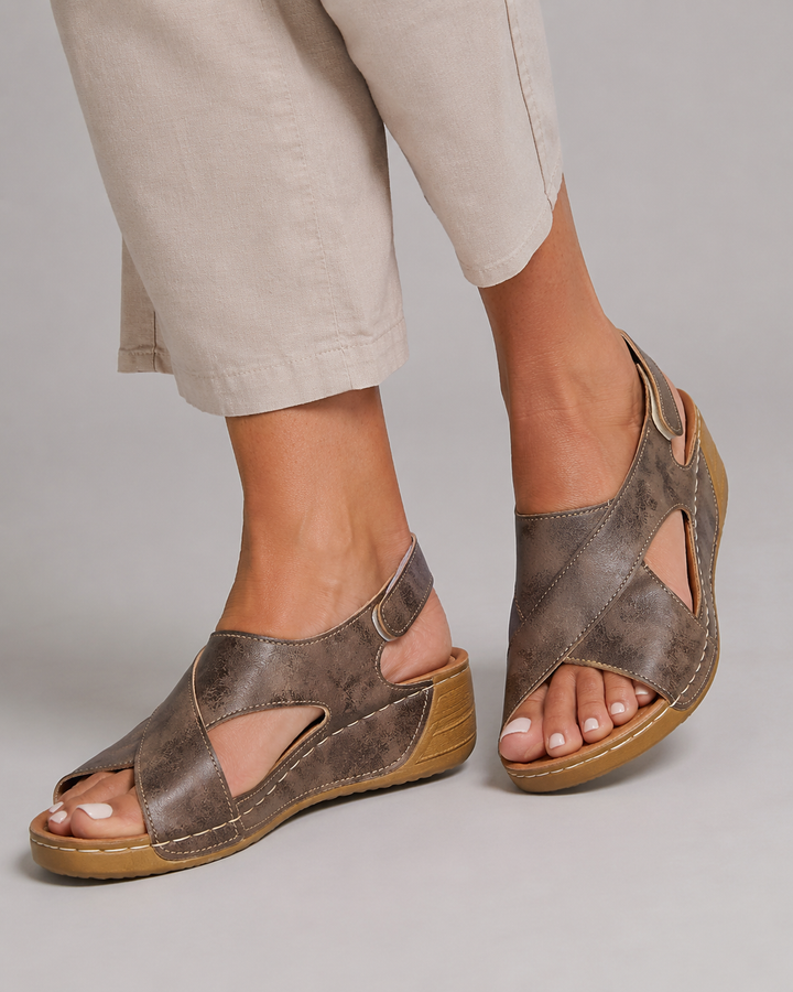 Angelina™ | Comfort Wedge Sandals