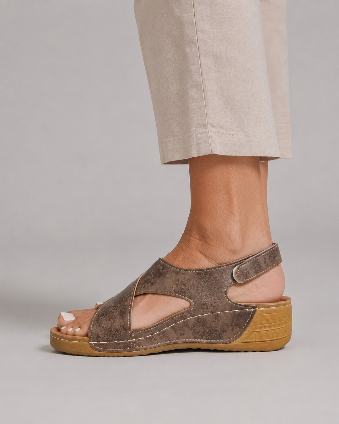 Angelina™ | Comfort Wedge Sandals