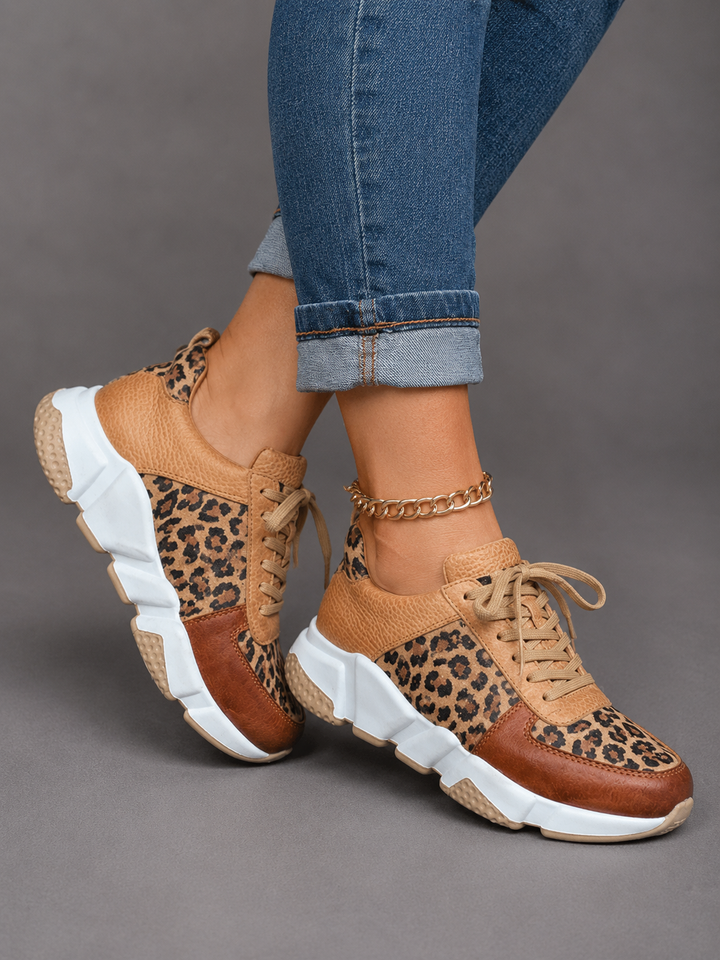 Bella™ | Leopard Comfort Sneakers