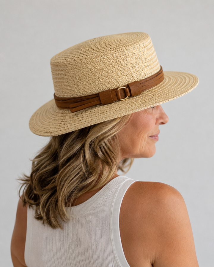 Sophia™ | Classic Straw Sun Hat