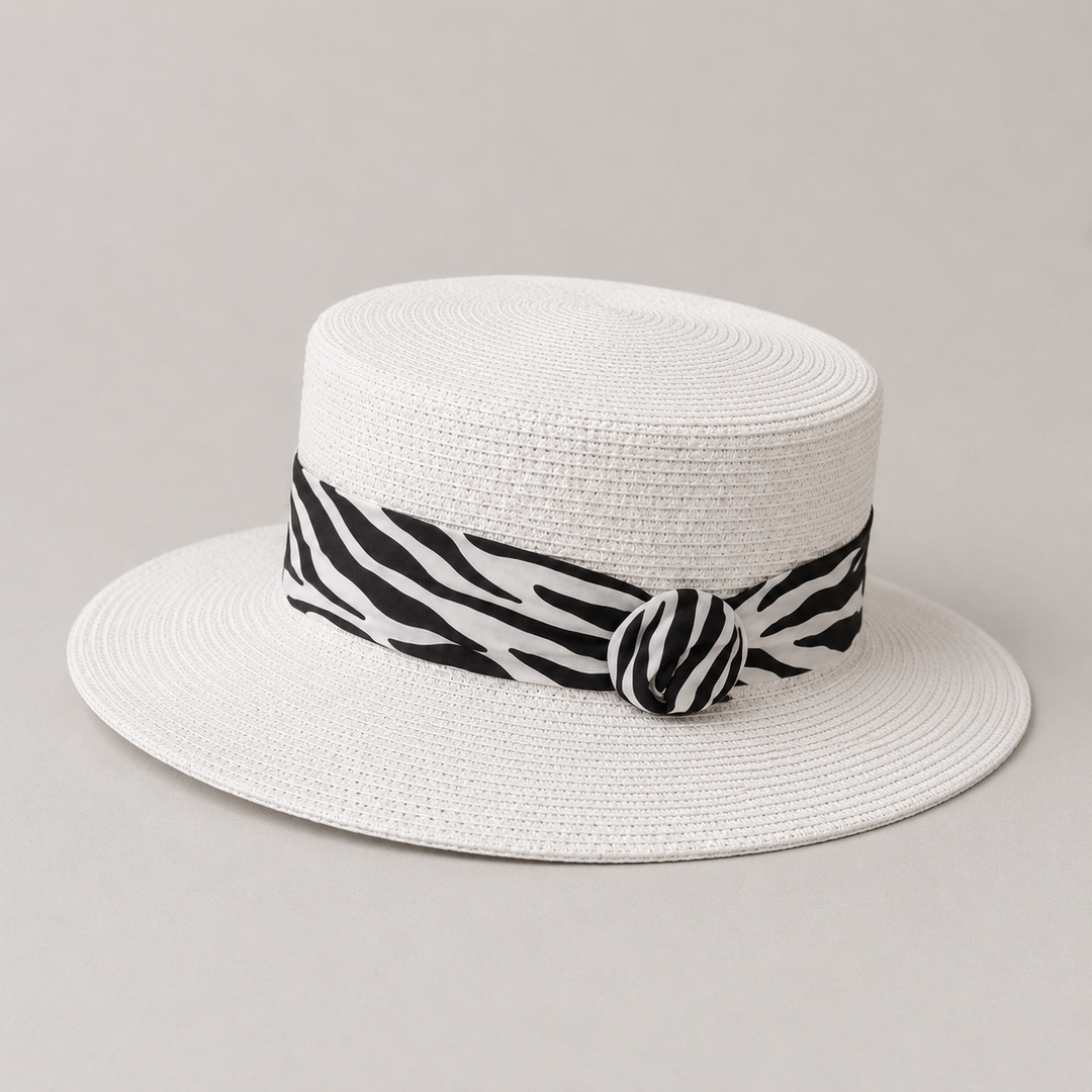 Bianca™ | Chic Zebra Sun Hat