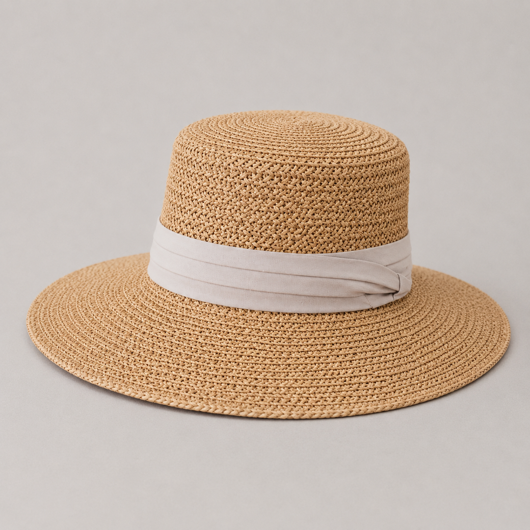 Amelia™ | Classic Straw Sun Hat