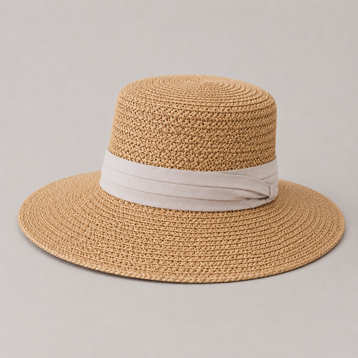 Amelia™ | Classic Straw Sun Hat
