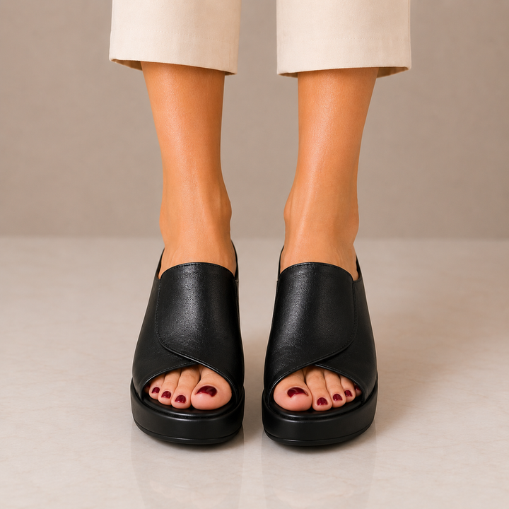 Eliza | Orthopedic Slip-on Wedge Sandals