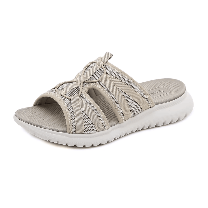 Aria Slide Sandal – Cushioned Support &amp; Pressure Relief