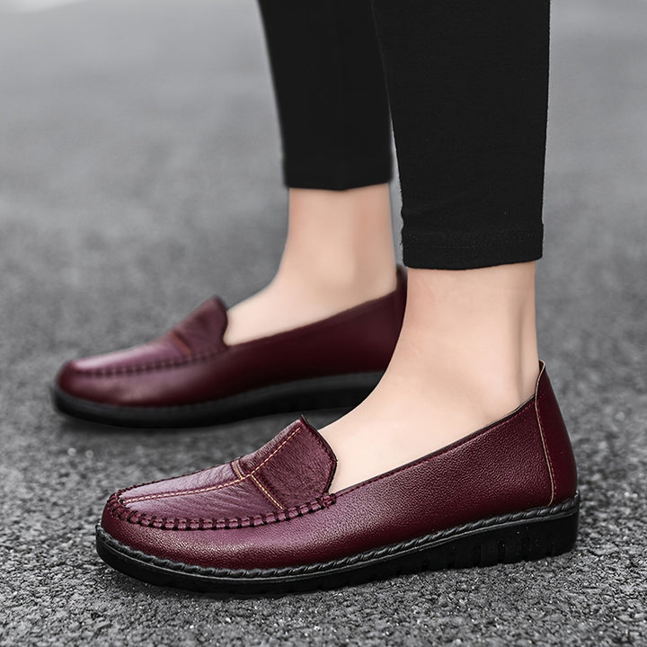 Edith™ | Stitched Comfort Loafers
