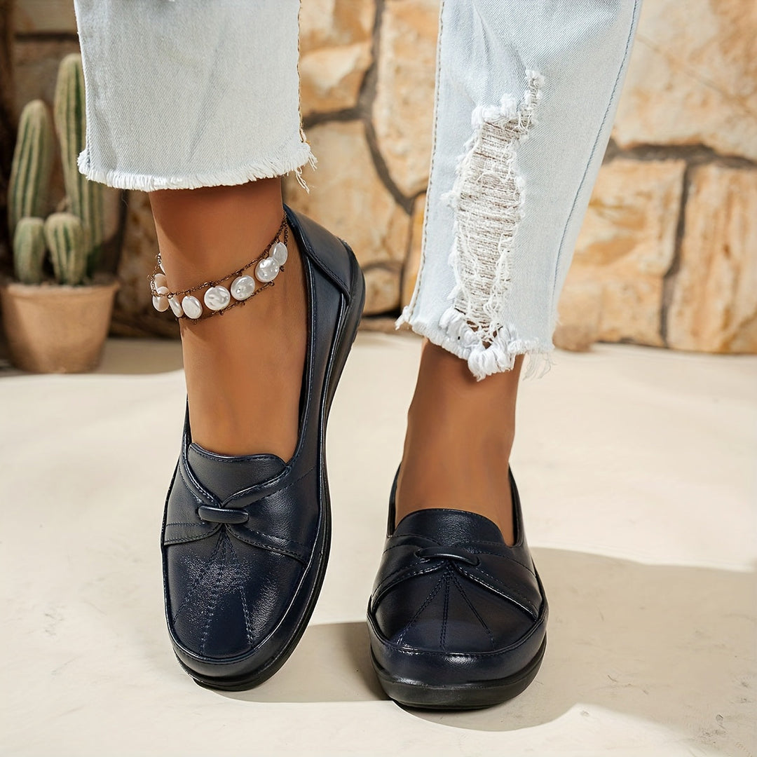Prudence™ | Knot Detail Comfort Loafers