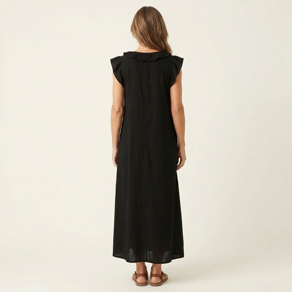 Harper | Ruffle Maxi Dress
