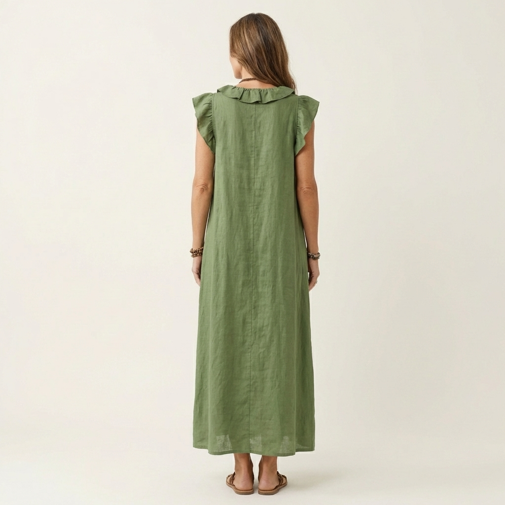 Harper | Ruffle Maxi Dress