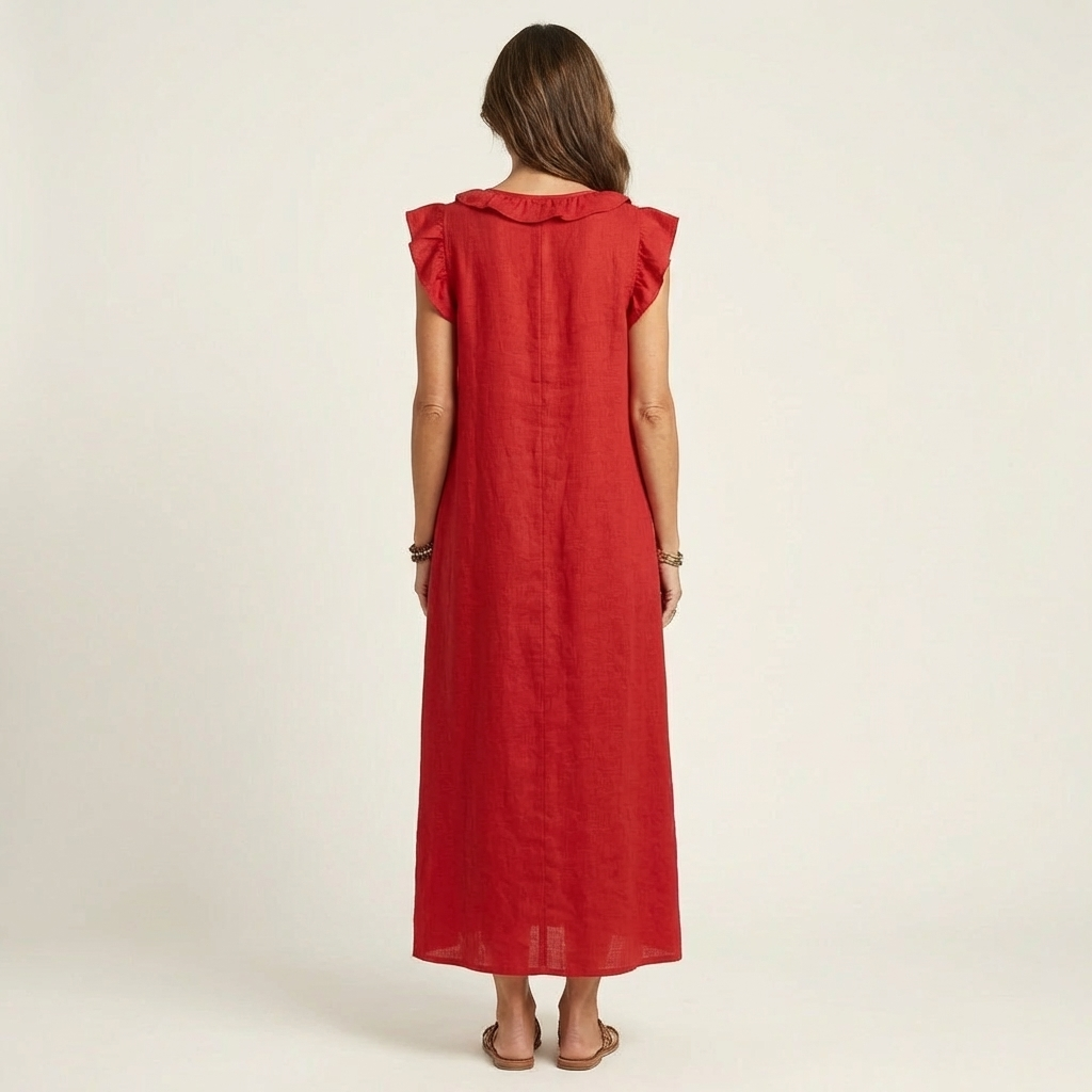 Harper | Ruffle Maxi Dress